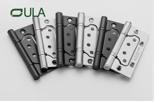 High Quality 4 Inch Stainless Steel Flush Hinge 2BB Door Hinge Heavy Duty Modern Style Butterfly Door for Window and Hotel Use