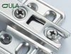 58G Hinge One-Way 2 Pin Non-Hydraulic Slide-On Steel Furniture Hinge for Door Kitchen Home Bedroom Living Room Hospital Use