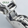 Furniture Accessories Hardware 30 Degree Spring Soft Closing Cabinet Kitchen Hidden Iron Hydraulic Clip on Hinges