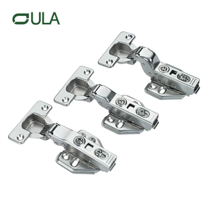 Hydraulic Concealed 105 Degree Iron Spring Hinges Furniture Accessories Hardware for Kitchen Cabinets Doors Bedrooms Home Use