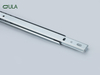 Factory Custom Furniture Hardware Iron Drawer Slide Cabinet Office Desk Drawer Slide Rail