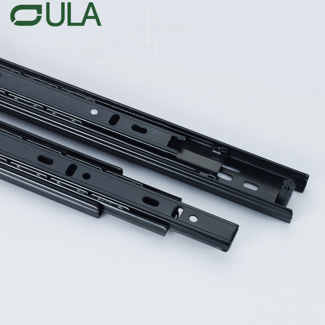 Oem Odm Manufacturer Full Extension Triple Folds Ball Bearing Drawer Sliding Rail for Furniture