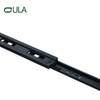 Professional Manufacture Ball Bearing Black Dotted Finish Drawer Slide Heavy Duty Regular Iron Slides