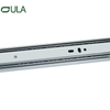 Telescopic channel heavy duty black finish ball bearing drawer slide customized furniture triple extension drawer slide rail