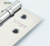 OEM Logo High Quality Iron Brush Steel Flat Butt Door Hinge Ball Bearing Furniture Pivot Door Hinge Window Hotel Use Modern