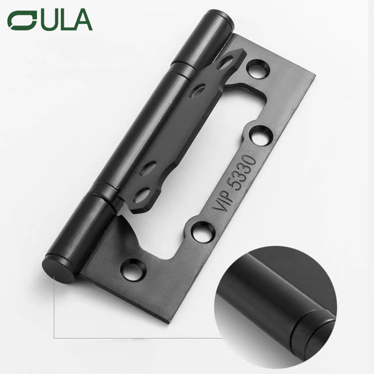 High Quality Modern Iron 2BB Butterfly Flush Door Hinge Multicolor Mute Hidden Cabinet Hinge for Window and Hotel Use