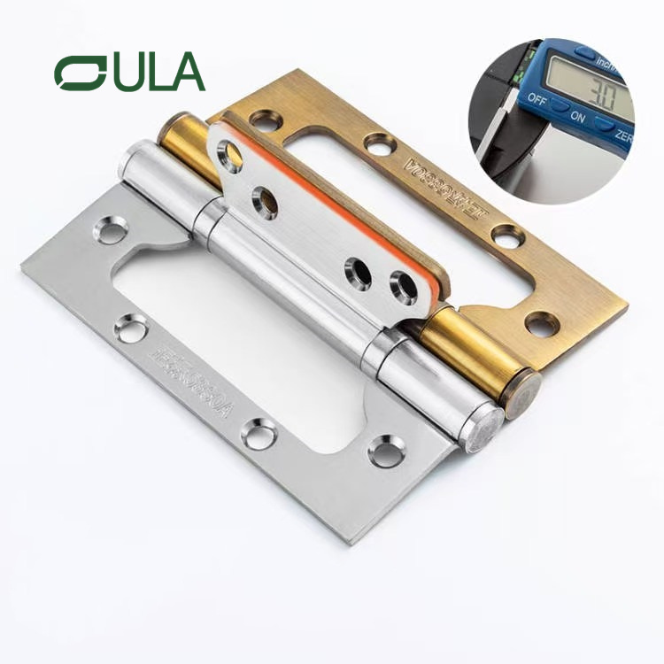 Modern 4&5 Inch Flush Door Hinge Iron and Brass Material Designed for Wooden Door & Window Use for Hotels