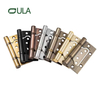 4 Inch standard thickness 3.0mm butterfly flush iron door hinge custom color and logo pivot hinge for furniture