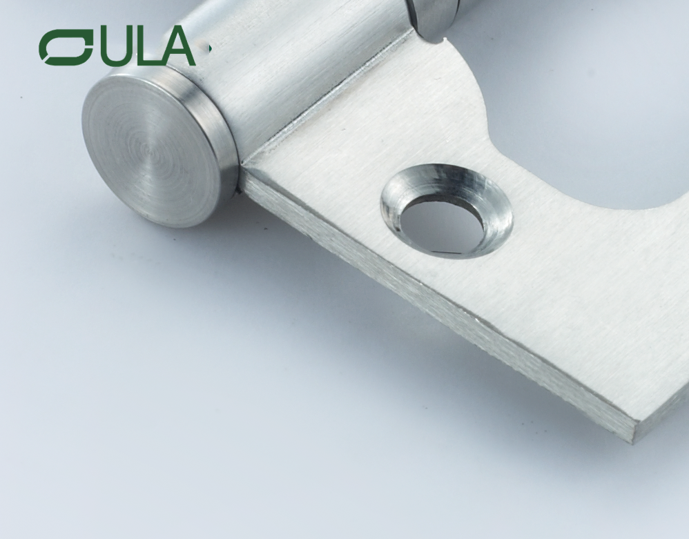 Factory Wholesale Modern Design 4 Inch 2.4mm Stainless Steel Butterfly Flush Door Hinge for Wooden Hotel Windows and Doors