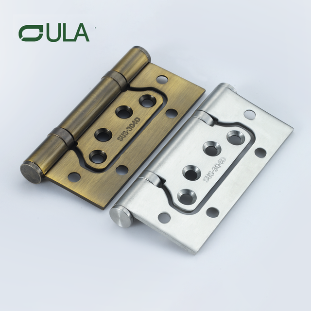Manufacturer Wholesale Modern Design 304/201 Stainless Steel Hardware Butterfly Flush Pivot Hinge for Window Door
