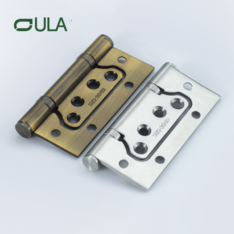 Manufacturer Wholesale Modern Design 304/201 Stainless Steel Hardware Butterfly Flush Pivot Hinge for Window Door