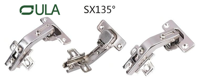 Factory Good Price 135 Degree Furniture Hidden Cabinet Durable Slide on Iron Hinges for Cabinet