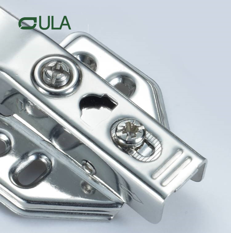 Factory Wholesale 90g Concealed Stainless Steel Hydraulic Hinge Interior Clip-On Door Furniture Hinge Wood Kitchen Dining Furniture Dining
