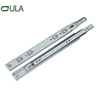 Telescopic channel heavy duty black finish ball bearing drawer slide customized furniture triple extension drawer slide rail