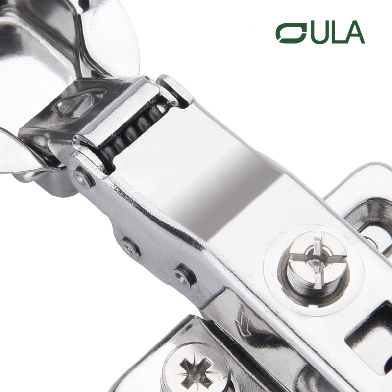 Kitchen Cabinet 3D Soft Closing Concealed Iron Hydraulic Hinges Stainless Steel Furniture Accessories Hardware Doors Spring