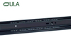 Modern 45mm Black Steel Drawer Slides with Iron Ball Bearing for Kitchen & Gym Furniture