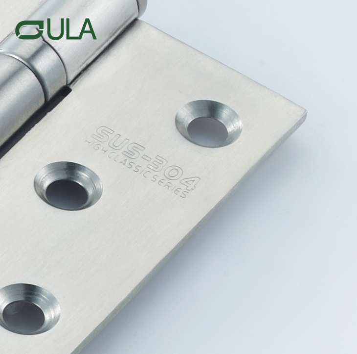 High Quality Stainless Steel Flat Hinges Modern Design Butt Ball Bearing for Hotel Use Wooden Door & Window