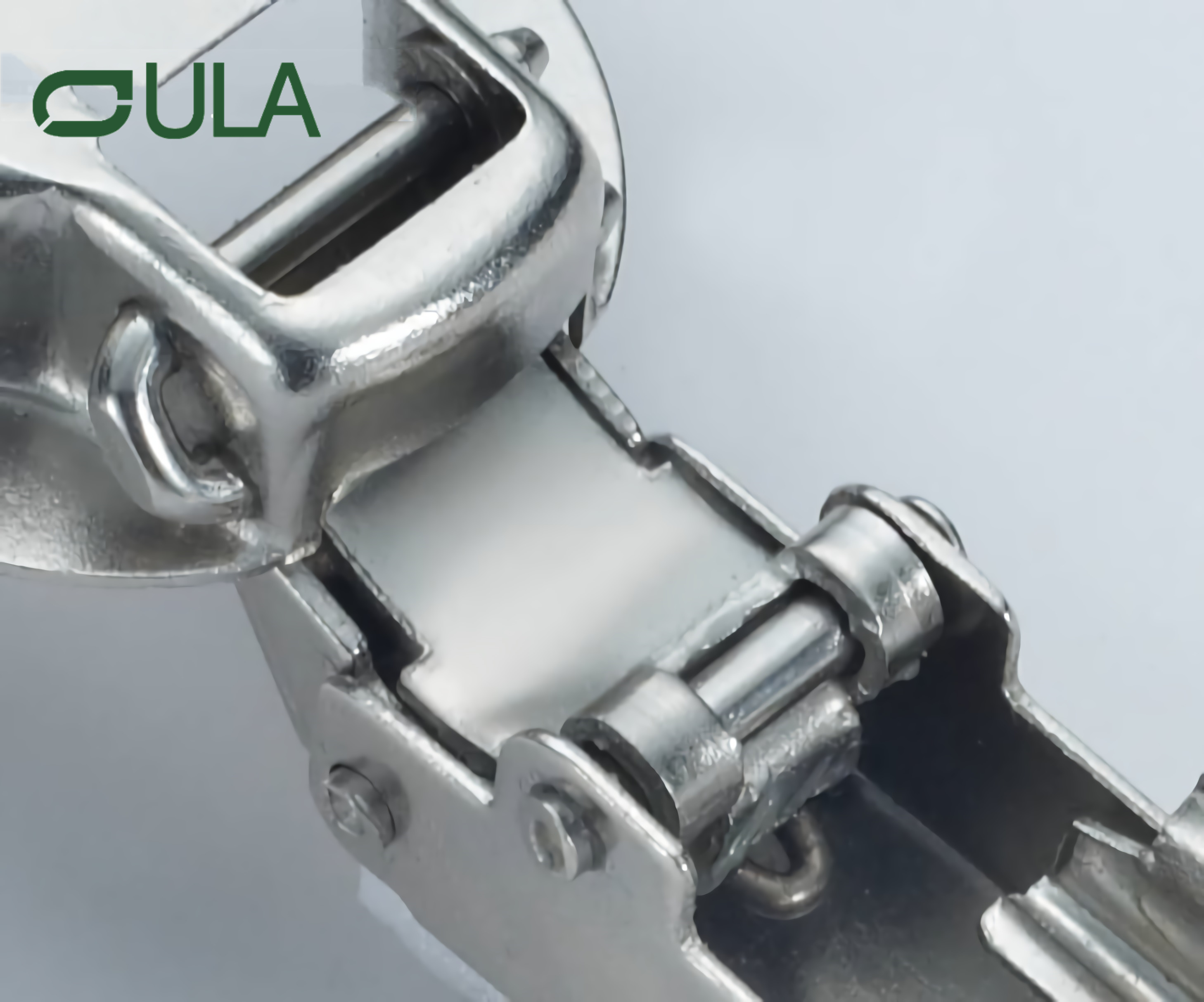58G Hinge One-Way 2 Pin Non-Hydraulic Slide-On Steel Furniture Hinge for Door Kitchen Home Bedroom Living Room Hospital Use