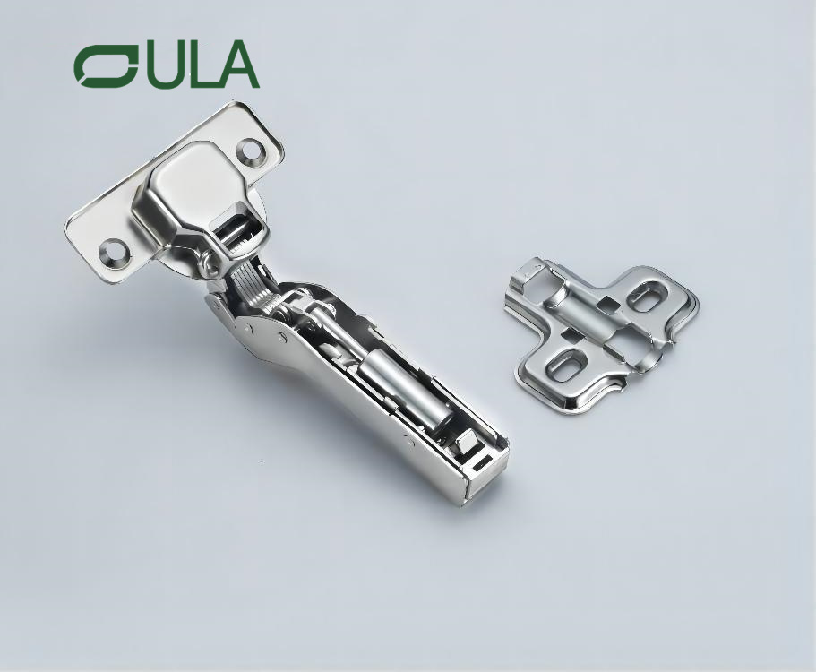Furniture Accessories Hardware 30 Degree Spring Soft Closing Cabinet Kitchen Hidden Iron Hydraulic Clip on Hinges