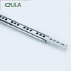 Professional Manufacture 2 Folding Drawer Slides 17mm Slim Telescopic Channel Drawer Slides