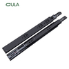 OEM Manufacturer High Quality Ball Bearing Black Finish Push to Open Furniture Hardware Drawer Slide