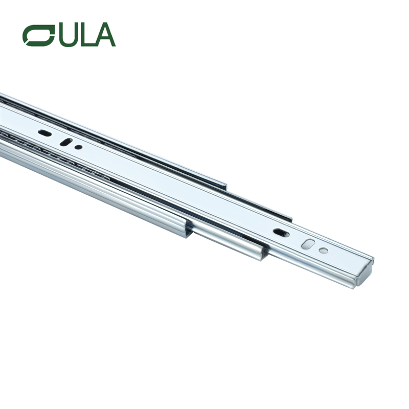 10-24 Inch Telescopic Channel Drawer Runner Slide Rail Full Extension for Drawers