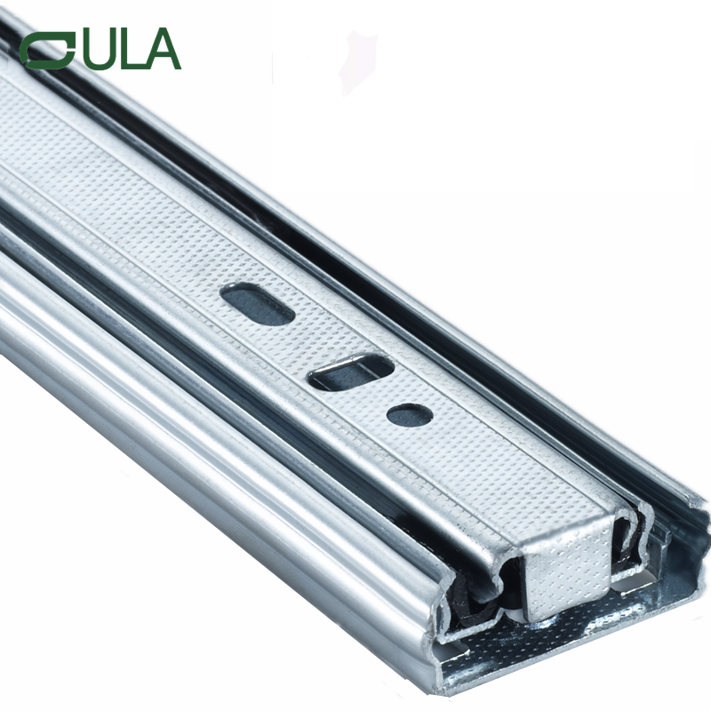 Professional Manufacturer's 35mm Zinc Plated Dotted Drawer Slide Ball Bearing for Modern Bedroom Kitchen Dining
