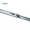 Telescopic channel zinc dotted finish drawer slide heavy duty 40KGS loading smooth slide rail for furniture
