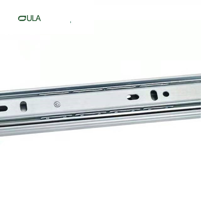 Standard Thickness Ball Bearing Hook Drawer Slide 45mm Width Heavy Duty Drawer Slide for Furniture