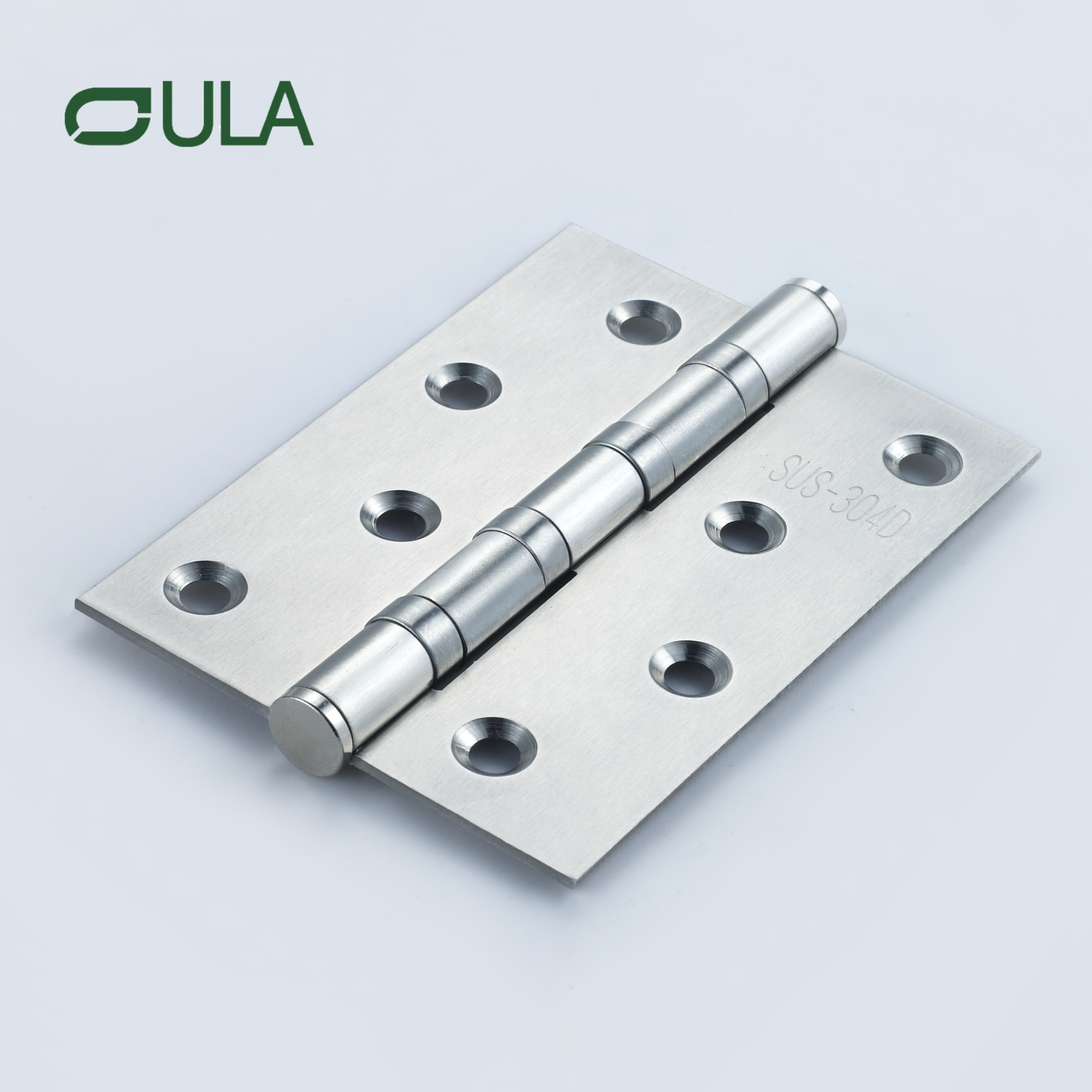 201 & 304 Stainless Steel Flat Door Hinge With Ball Bearing Modern Design for Wodden Door