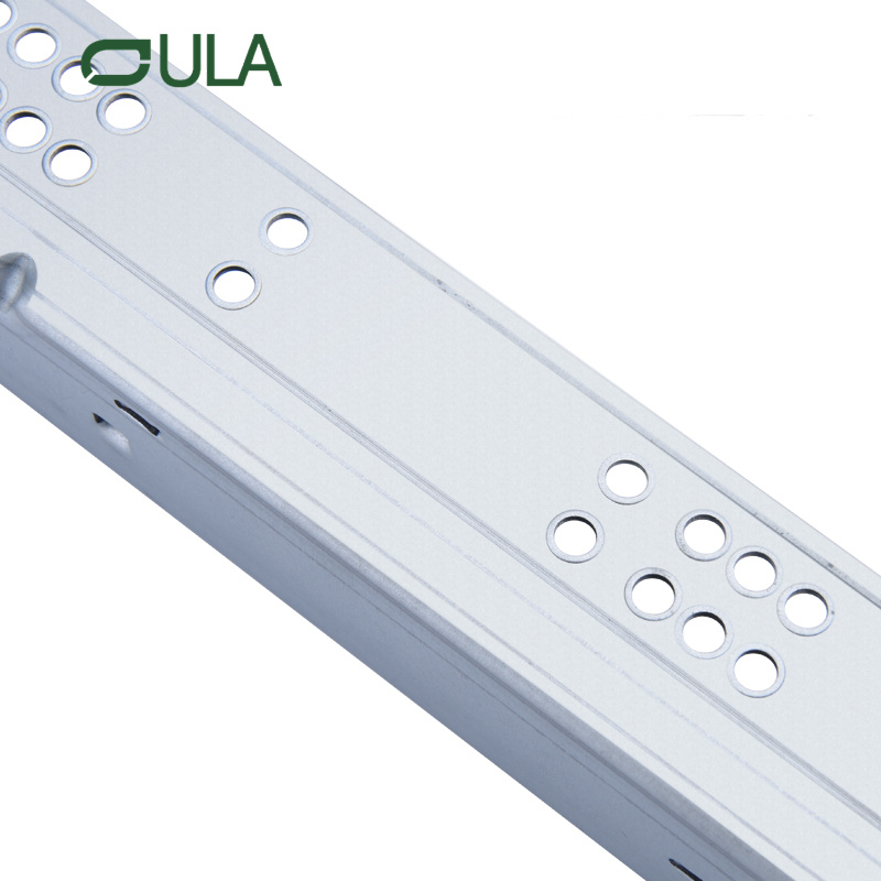 Furniture hardware undermount push open drawer slide