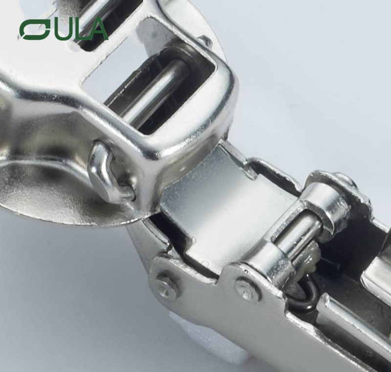 High Quality Soft Closing Stainless Steel Spring Furniture Door Hinge Concealed Clip Insert Kitchen Cabinets Living Room Bedroom