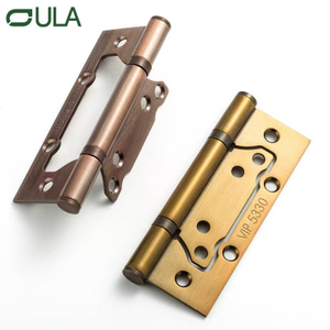 High Quality Modern Iron 2BB Butterfly Flush Door Hinge Multicolor Mute Hidden Cabinet Hinge for Window and Hotel Use