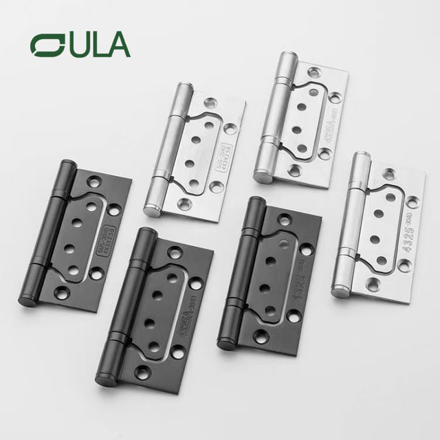 High Quality 4 Inch Stainless Steel Flush Hinge 2BB Door Hinge Heavy Duty Modern Style Butterfly Door for Window and Hotel Use