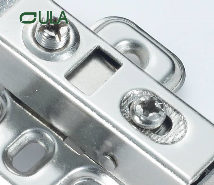 Furniture Accessories Hardware 30 Degree Spring Soft Closing Cabinet Kitchen Hidden Iron Hydraulic Clip on Hinges