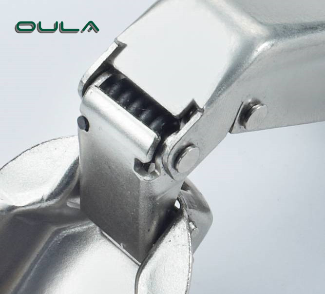 Modern 45 Degree Soft Closing Iron Hydraulic Hinge Concealed Furniture Hardware for Door Home Kitchen Cabinet Accessory