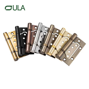 Furniture Hardware 4-Inch 2 BB Iron Flush Ball Bearing Wodden Door Hinge 