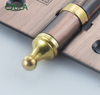 Custom Heavy-Duty 4 Inch Crown Head Furniture Pivot Hinge 2.4mm Iron for Door Window & Cabinet Modern Design for Hotel Use