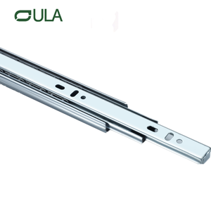 35mm Telescopic Steel Drawer Slide with Ball Bearing Zinc Finish for Kitchen Cabinets Furniture Home Industrial Laundry Usage