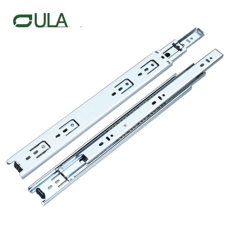 10-24 Inch Telescopic Channel Drawer Runner Slide Rail Full Extension for Drawers