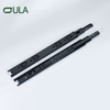 Factory hot sale full extension telescopic black finish drawer slide rail 40mm undermount drawer slide for furniture