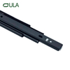 Furniture Hardware Ball Bearing Cold Roll Iron Telescopic Channel Drawer Runner Slide Wardrobe Drawer Metal Slides