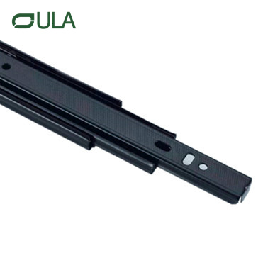 Furniture Hardware Ball Bearing Cold Roll Iron Telescopic Channel Drawer Runner Slide Wardrobe Drawer Metal Slides