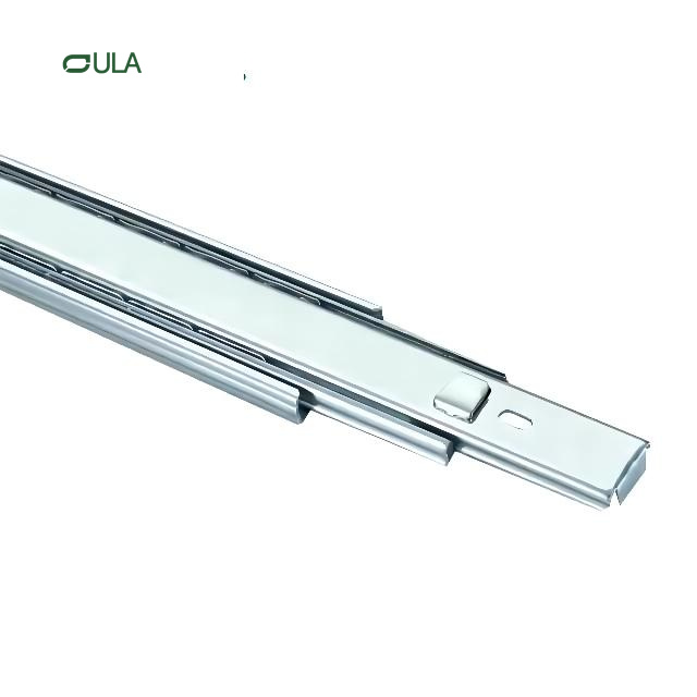 45mm 10-24 Inches Heavy Duty Ball Bearing Hook Drawer Slides Rail for Furniture Hardware