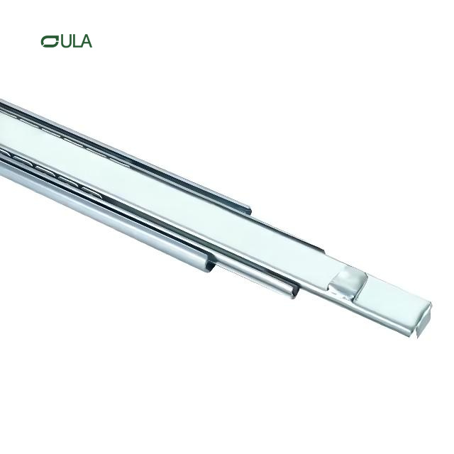 Full extension telescopic hook drawer slide 35mm bottom mount triple extension for funiture hook drawer slides