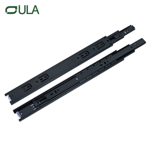 Manufacturer 45 mm Wholesale Telescopic Ball Bearing Drawer Slide Under Mounted Furniture Slides