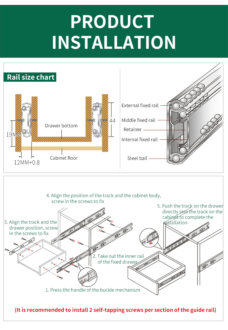 A Guide to Using Drawer Slides and Hinges: Installation, Maintenance, and Best Practices