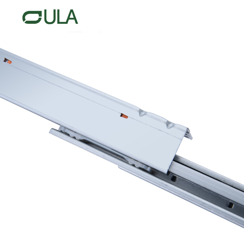 Furniture hardware undermount push open drawer slide