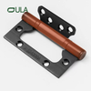 4 Inch standard thickness 3.0mm butterfly flush iron door hinge custom color and logo pivot hinge for furniture