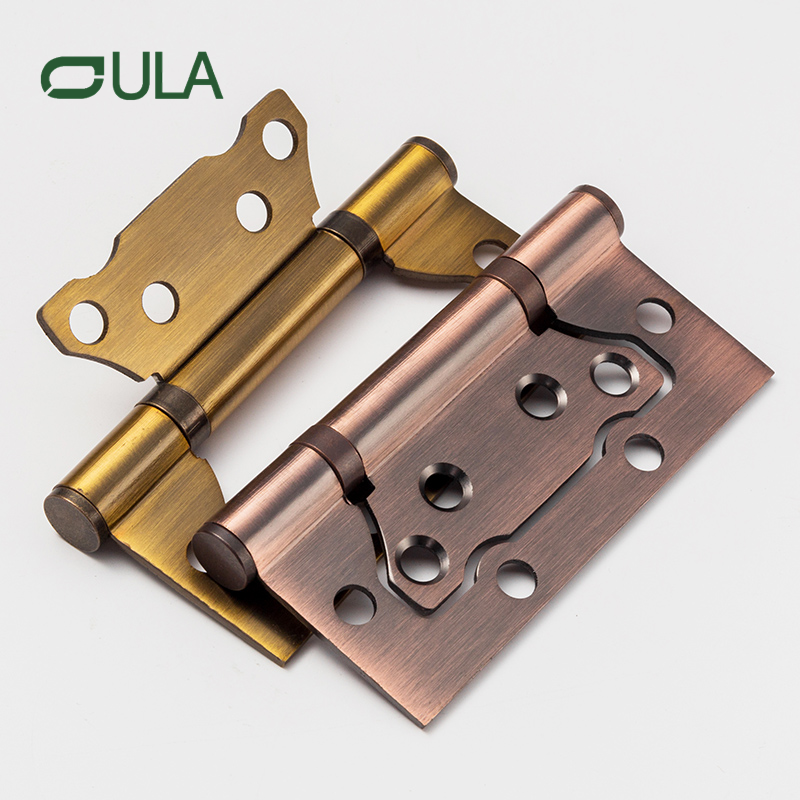 Furniture Hardware Factory 4 Inch Custom Heavy Duty Iron Flat Ball Bearing Door & Cabinet Hinge